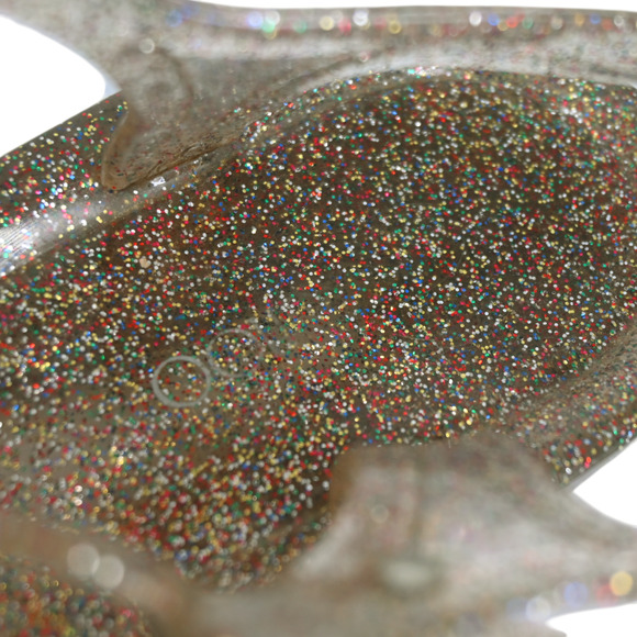 Jimmy Choo Glitter Jelly Rubber Thong Sandals Size 39 - Picture 13 of 13